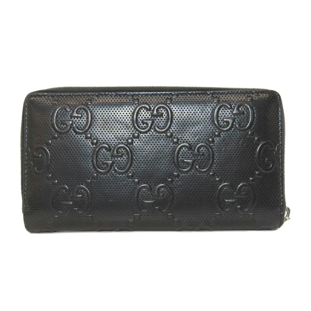 Gucci purse Long Zipper Round coin Wallet Embossed GG